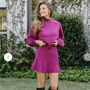 Sofie the Label Sweater & Skirt Set